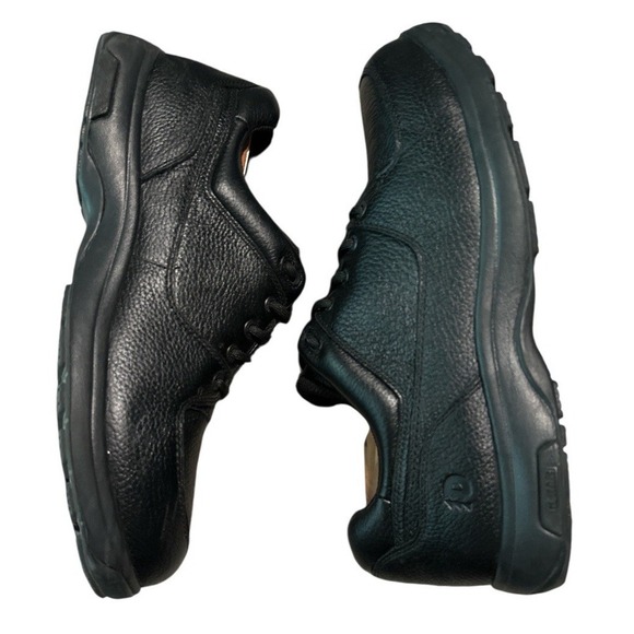 Dunham 8000BK Black Leather Hommes Waterproof Slip Resistant Mens 12 2E Shoes - Picture 3 of 10